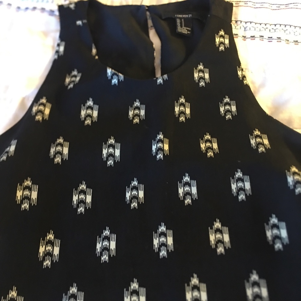 Forever 21 Black Dress Shirt